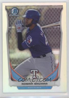 2014 Bowman Draft - Top Prospects Chrome - Refractor #CTP-90 - Nomar Mazara