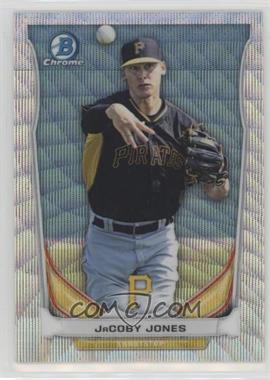 2014 Bowman Draft - Top Prospects Chrome - Silver Wave Refractor #CTP-50 - JaCoby Jones /25