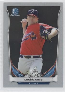 2014 Bowman Draft - Top Prospects Chrome #CTP-13 - Lucas Sims