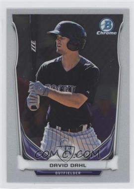 2014 Bowman Draft - Top Prospects Chrome #CTP-15 - David Dahl