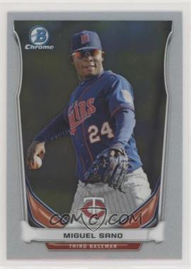 2014 Bowman Draft - Top Prospects Chrome #CTP-2 - Miguel Sano