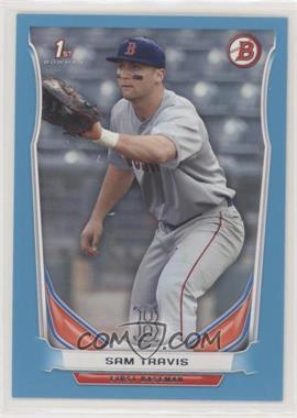 2014 Bowman Draft Picks & Prospects - [Base] - Blue #DP61 - Sam Travis /399