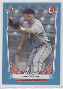 2014 Bowman Draft Picks & Prospects - [Base] - Blue #DP61 - Sam Travis /399