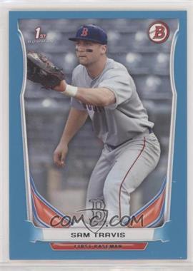 2014 Bowman Draft Picks & Prospects - [Base] - Blue #DP61 - Sam Travis /399