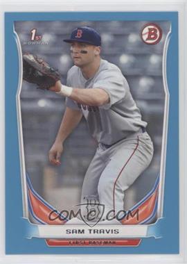 2014 Bowman Draft Picks & Prospects - [Base] - Blue #DP61 - Sam Travis /399