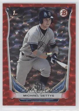 2014 Bowman Draft Picks & Prospects - [Base] - Red Ice #DP49 - Michael Gettys /150