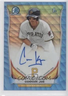 2014 Bowman Draft Picks & Prospects - Chrome Draft Pick Autographs - Blue Wave Refractors #BCA-CJ - Connor Joe /10