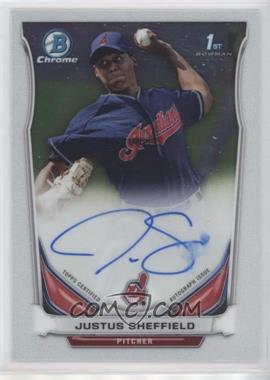 2014 Bowman Draft Picks & Prospects - Chrome Draft Pick Autographs #BCA-JS - Justus Sheffield [EX to NM]