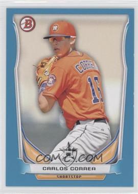 2014 Bowman Draft Picks & Prospects - Top Prospects - Blue #TP-3 - Carlos Correa /399