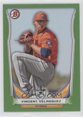 2014 Bowman Draft Picks & Prospects - Top Prospects - Green #TP-28 - Vincent Velasquez /75