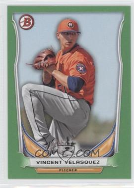 2014 Bowman Draft Picks & Prospects - Top Prospects - Green #TP-28 - Vincent Velasquez /75