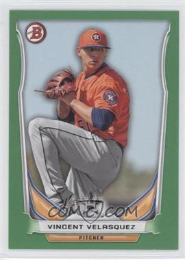 2014 Bowman Draft Picks & Prospects - Top Prospects - Green #TP-28 - Vincent Velasquez /75