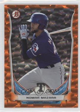 2014 Bowman Draft Picks & Prospects - Top Prospects - Orange Ice #TP-90 - Nomar Mazara /25