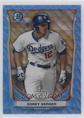 2014 Bowman Draft Picks & Prospects - Top Prospects Chrome - Blue Wave Refractor #CTP-41 - Corey Seager