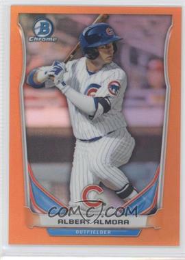 2014 Bowman Draft Picks & Prospects - Top Prospects Chrome - Orange Refractor #CTP-35 - Albert Almora /25