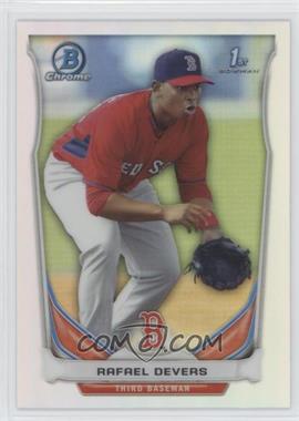 2014 Bowman Draft Picks & Prospects - Top Prospects Chrome - Refractor #CTP-37 - Rafael Devers