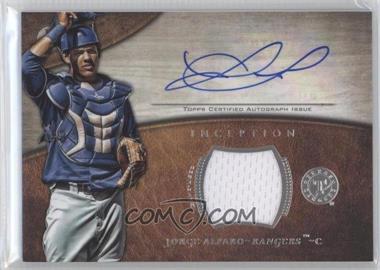 2014 Bowman Inception - Autographed Relics #AR-JAL - Jorge Alfaro