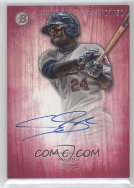 2014 Bowman Inception - Prospect Autographs - Pink #PA-MS - Miguel Sano /50