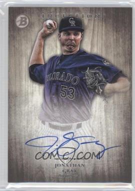 2014 Bowman Inception - Prospect Autographs #PA-JG - Jonathan Gray