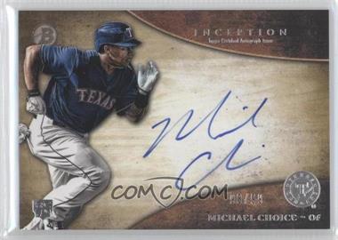 2014 Bowman Inception - Rookie Autographs - Gold #RA-MC - Michael Choice /99