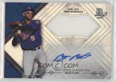 2014 Bowman Platinum - Autographed Jumbo Relic - Refractor #AJR-BB - Byron Buxton