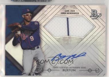 2014 Bowman Platinum - Autographed Jumbo Relic - Refractor #AJR-BB - Byron Buxton