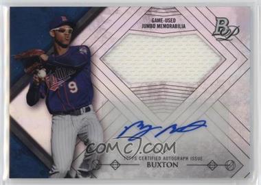 2014 Bowman Platinum - Autographed Jumbo Relic - Refractor #AJR-BB - Byron Buxton