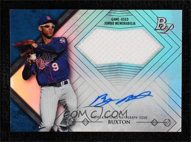 2014 Bowman Platinum - Autographed Jumbo Relic - Refractor #AJR-BB - Byron Buxton