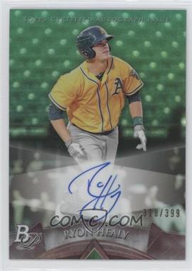 2014 Bowman Platinum - Autographed Prospects - Green Refractor #AP-RHE - Ryon Healy /399