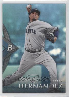 2014 Bowman Platinum - [Base] - Blue Sapphire #17 - Felix Hernandez