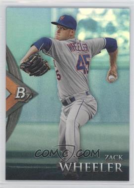 2014 Bowman Platinum - [Base] - Blue Sapphire #59 - Zack Wheeler