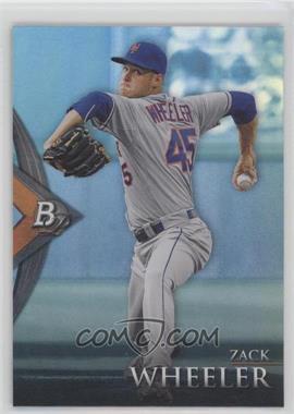 2014 Bowman Platinum - [Base] - Blue Sapphire #59 - Zack Wheeler