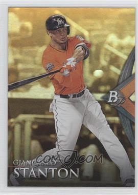 2014 Bowman Platinum - [Base] - Gold #31 - Giancarlo Stanton