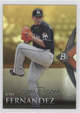 2014 Bowman Platinum - [Base] - Gold #36 - Jose Fernandez