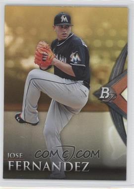 2014 Bowman Platinum - [Base] - Gold #36 - Jose Fernandez