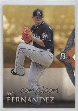 2014 Bowman Platinum - [Base] - Gold #36 - Jose Fernandez