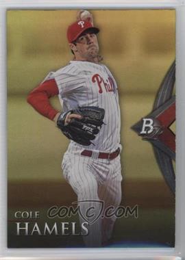 2014 Bowman Platinum - [Base] - Gold #42 - Cole Hamels