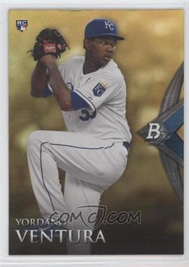 2014 Bowman Platinum - [Base] - Gold #84 - Yordano Ventura