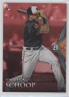 2014 Bowman Platinum - [Base] - Ruby #92 - Jonathan Schoop