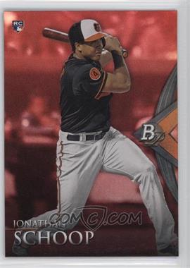 2014 Bowman Platinum - [Base] - Ruby #92 - Jonathan Schoop