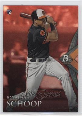 2014 Bowman Platinum - [Base] - Ruby #92 - Jonathan Schoop