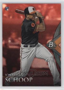 2014 Bowman Platinum - [Base] - Ruby #92 - Jonathan Schoop