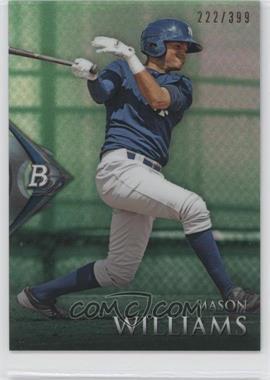 2014 Bowman Platinum - Chrome Prospects - Emerald #BPCP14 - Mason Williams /399