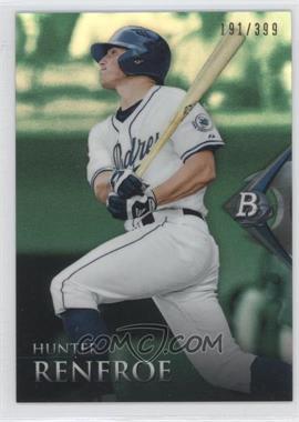 2014 Bowman Platinum - Chrome Prospects - Emerald #BPCP86 - Hunter Renfroe /399