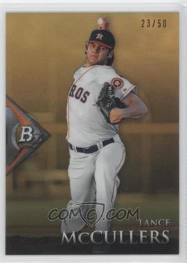 2014 Bowman Platinum - Chrome Prospects - Gold #BPCP33 - Lance McCullers /50