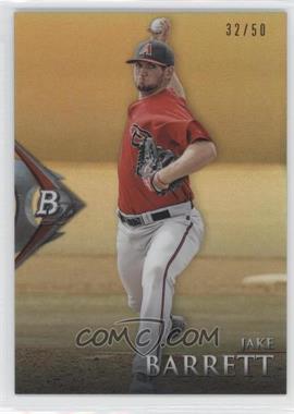 2014 Bowman Platinum - Chrome Prospects - Gold #BPCP81 - Jake Barrett /50