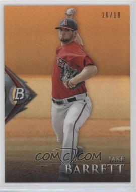 2014 Bowman Platinum - Chrome Prospects - Orange #BPCP81 - Jake Barrett /10