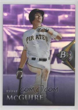 2014 Bowman Platinum - Chrome Prospects - Retail Purple Refractor #BPCP75 - Reese McGuire