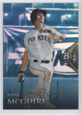 2014 Bowman Platinum - Chrome Prospects - Sapphire #BPCP75 - Reese McGuire /199