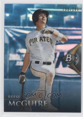 2014 Bowman Platinum - Chrome Prospects - Sapphire #BPCP75 - Reese McGuire /199